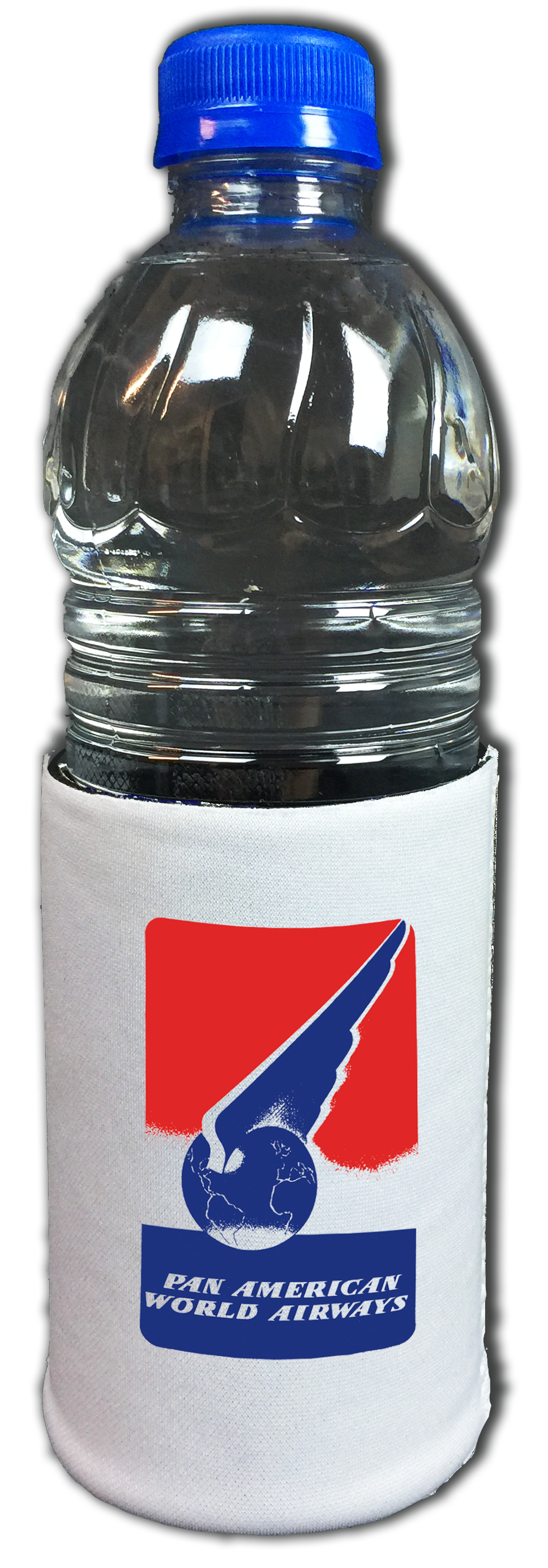 Pan American World Airways 1940's Vintage Bag Sticker Beverage Wrap