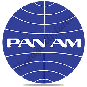 Pan Am Classic Round Logo - Round Sandstone Coaster