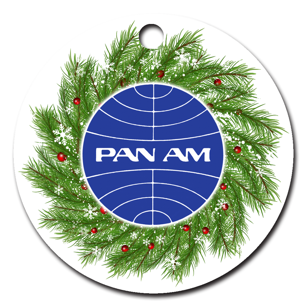 Pan Am Logo Ornaments