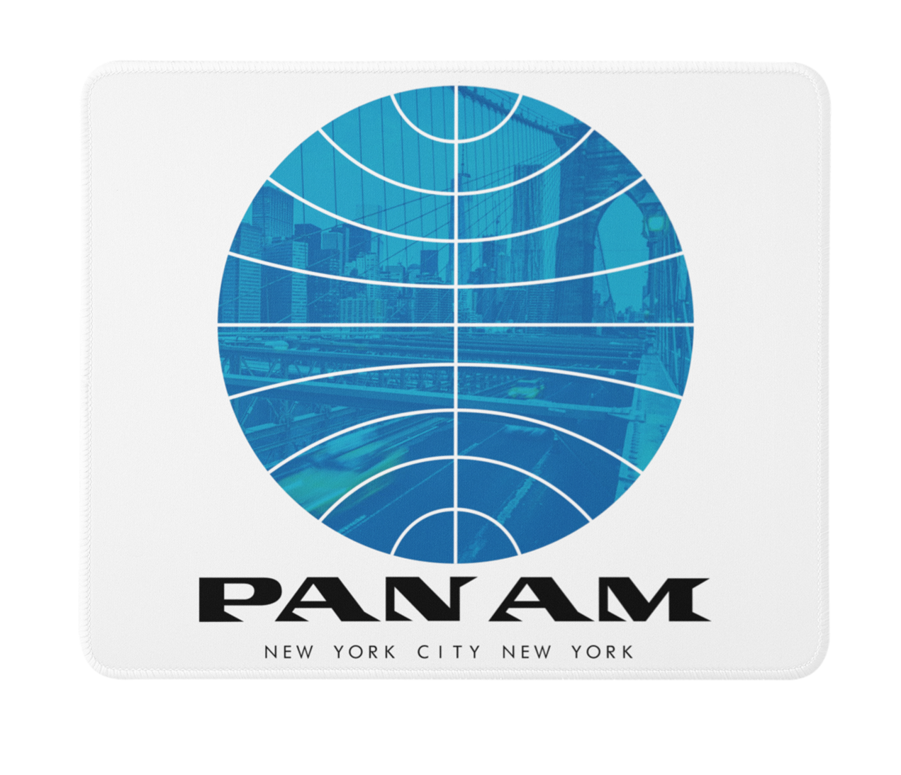 Pan American Orgin Logo - New York City NY Mousepad