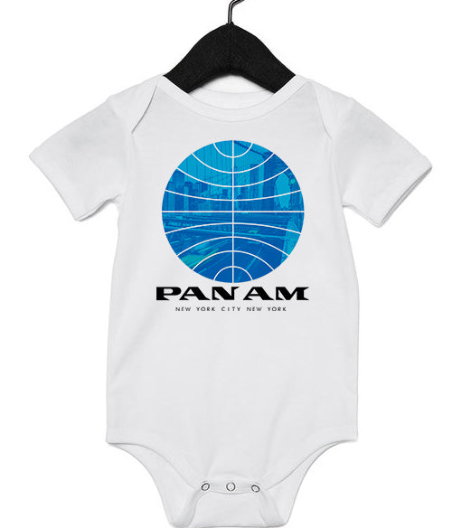 Pan Am Logo Infant Onesie