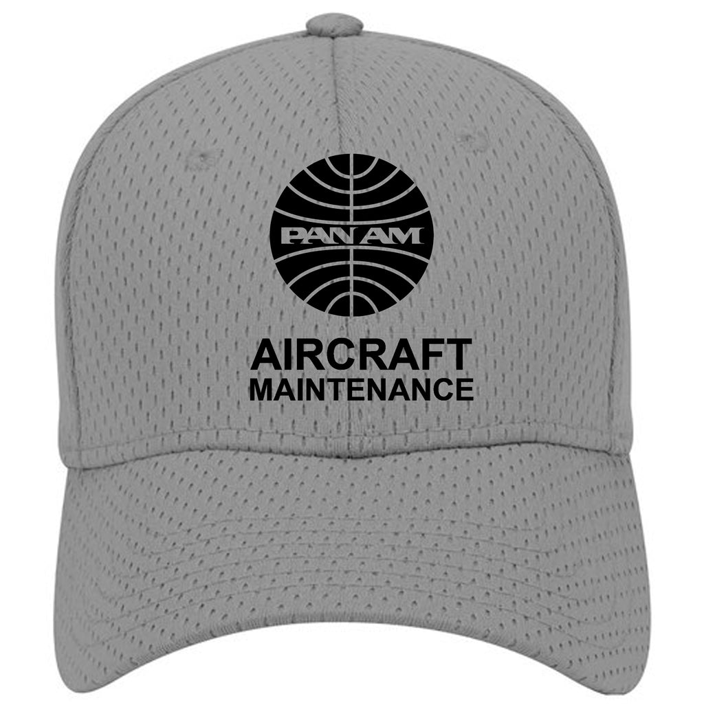Pan Am Aircraft Maintenance Mesh Cap **