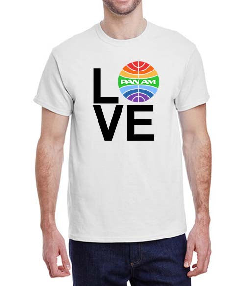 Love Pan American Airways Pride T-shirt