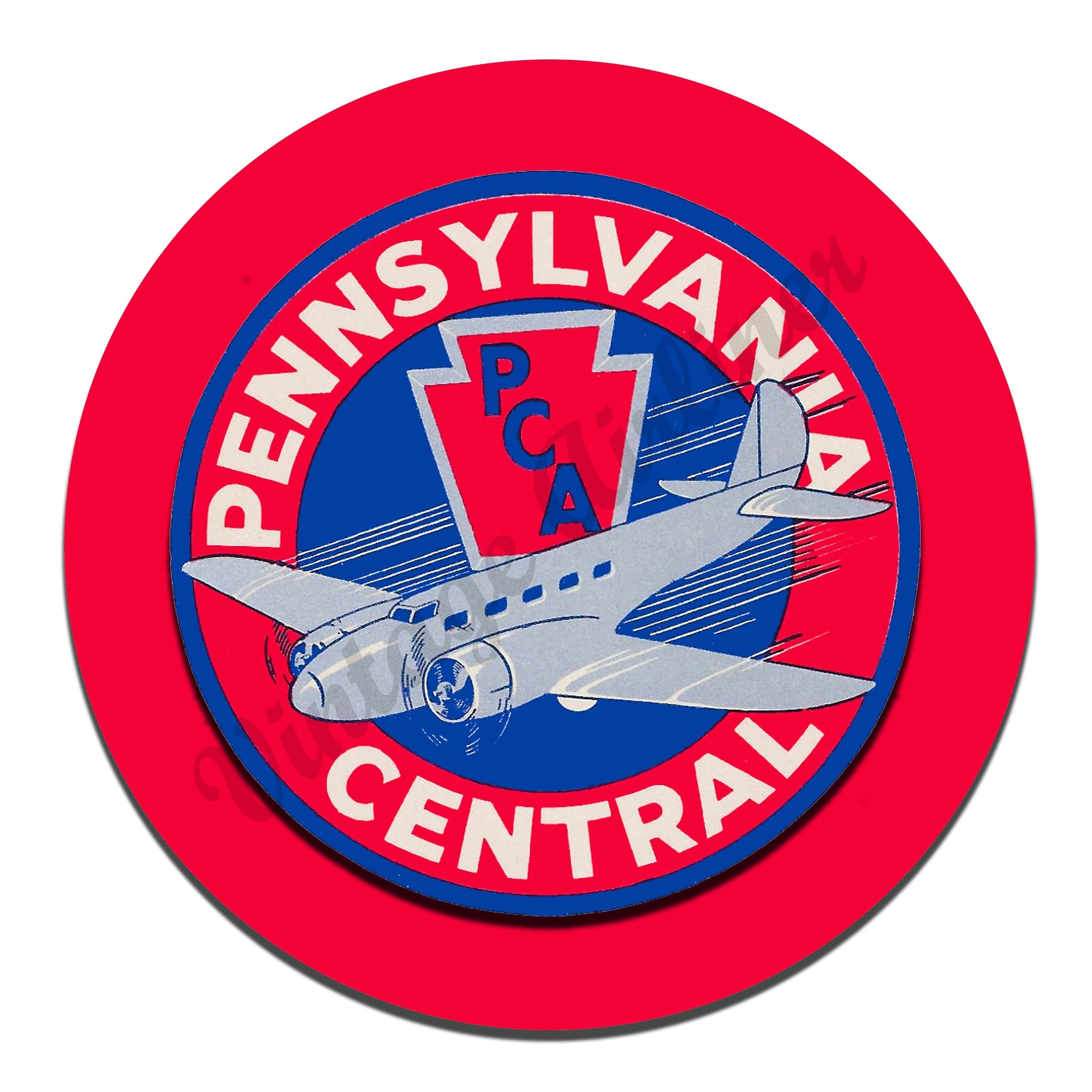 Pennsylvania Central Airlines Vintage Mousepad