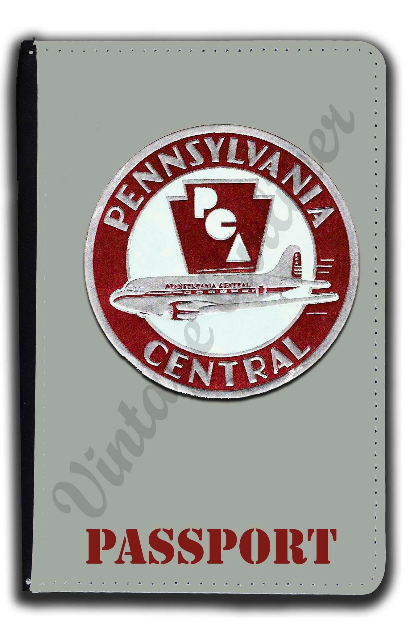 Pennsylvania Central Airlines Passport Case