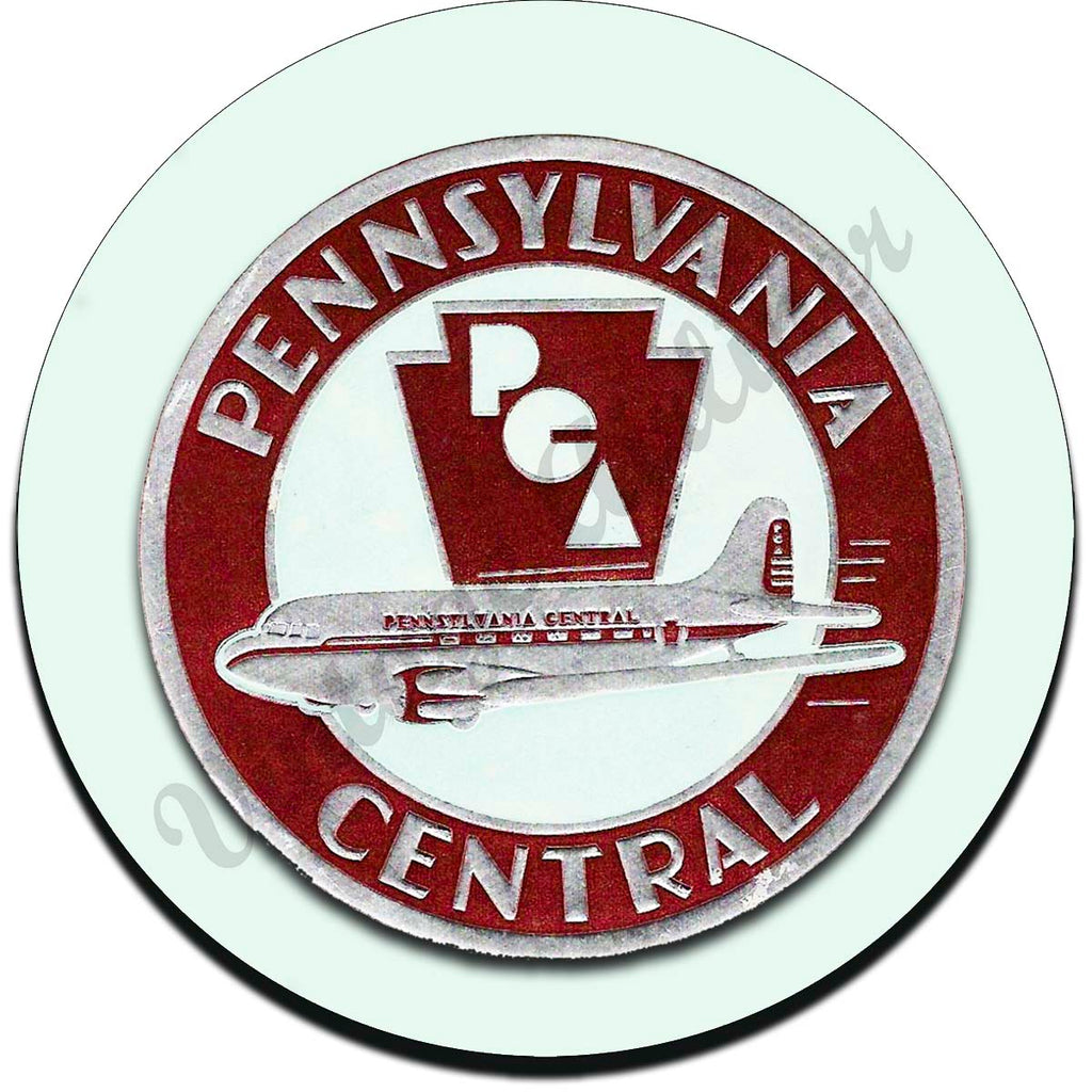 Pennsylvania Central Airlines Vintage Sandstone Coaster