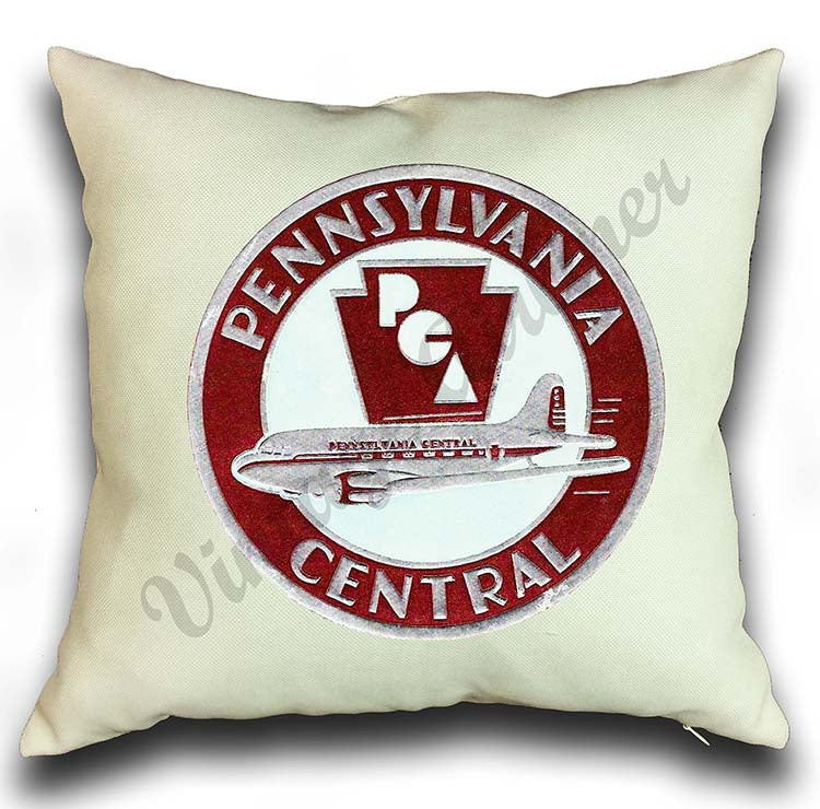 Pennsylvania Central Airlines Pillow Case Cover