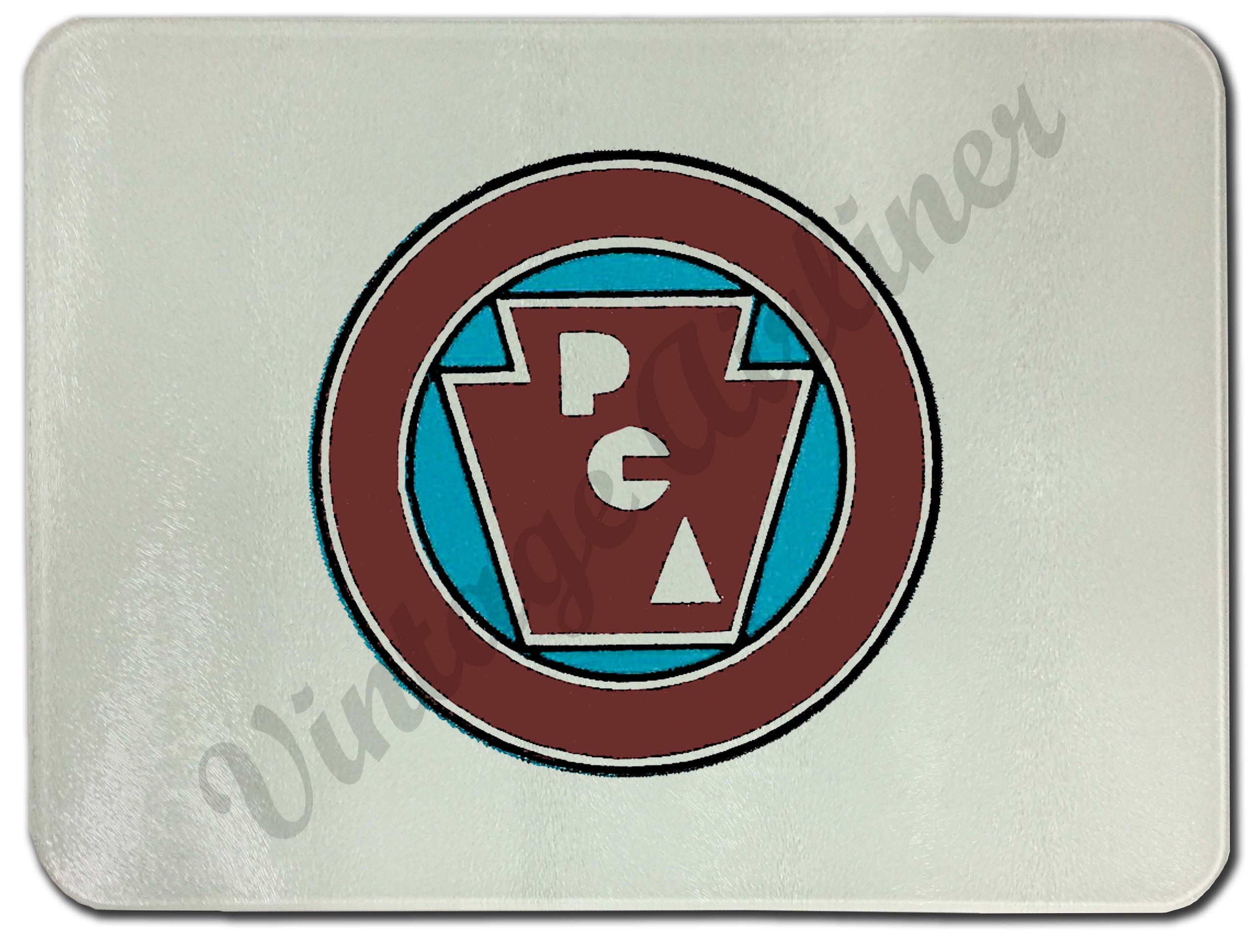 Pennsylvania Central Airlines Glass Cutting Board