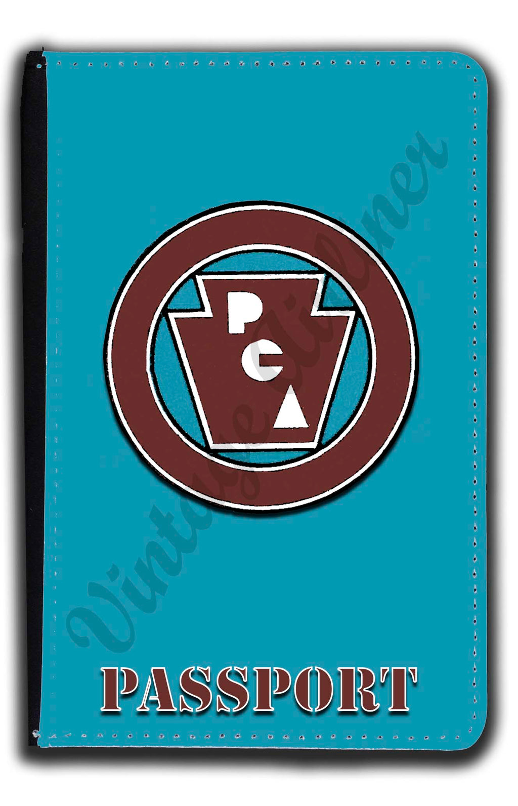 Pennsylvania Central Airlines Vintage Passport Case