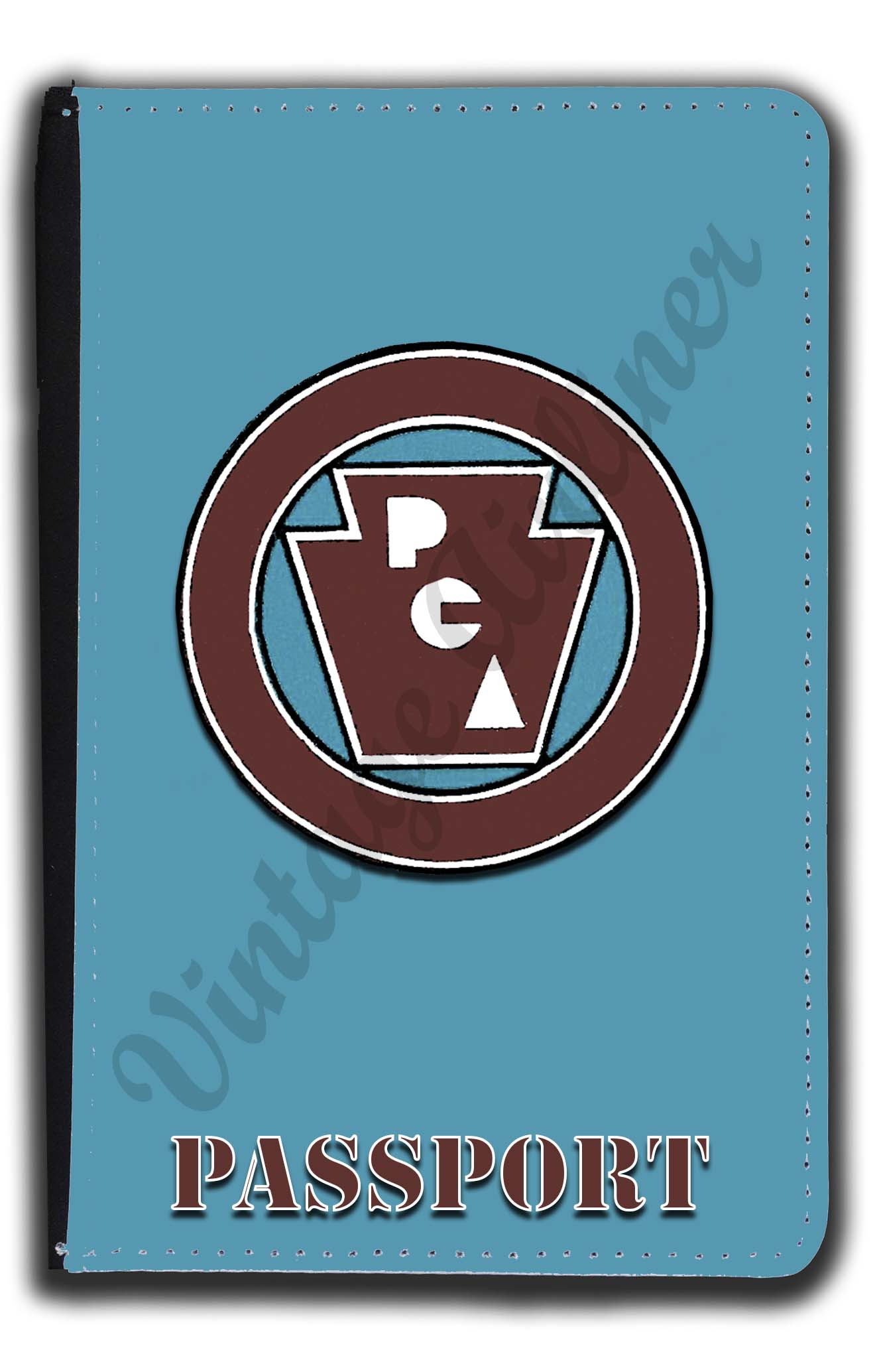 Pennsylvania Central Airlines Vintage Passport Case