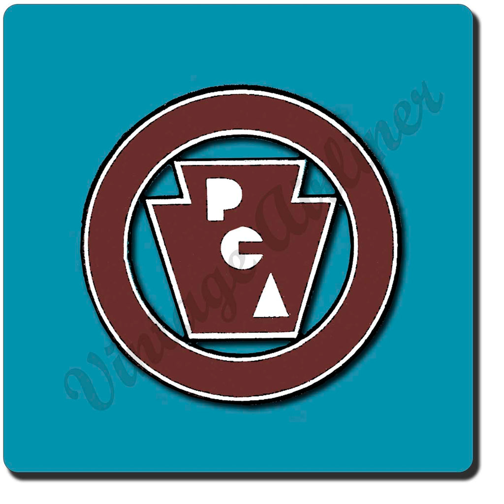 Pennsylvania Central Airlines Vintage Sandstone Coaster
