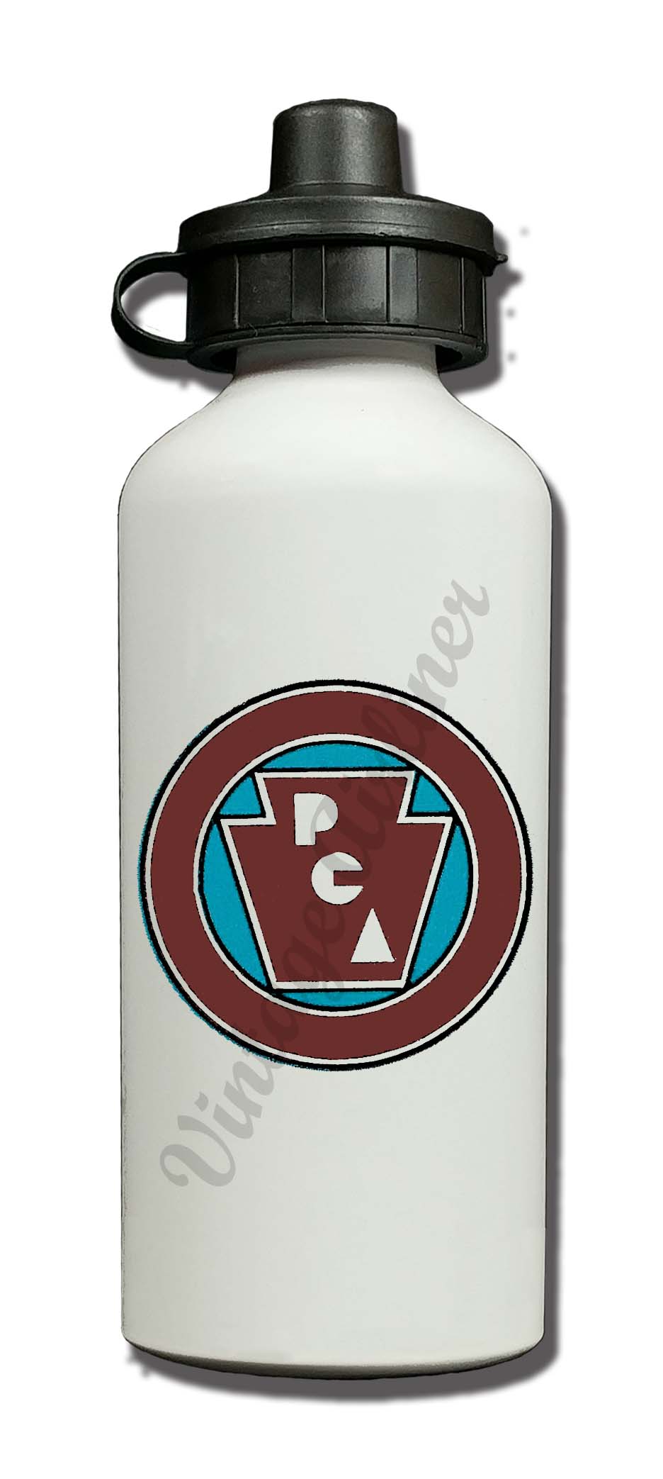 Pennsylvania Central Airlines Vintage Aluminum Water Bottle