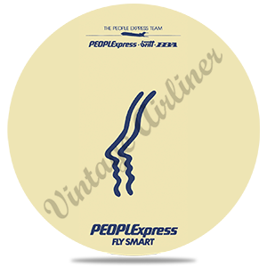 People's Express Round Sandstone Coaster