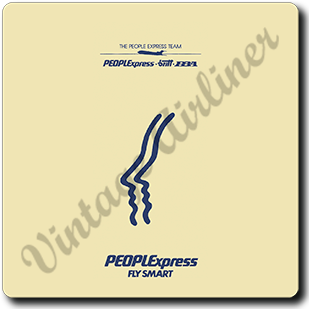 People's Express Square Sandstone Coaster