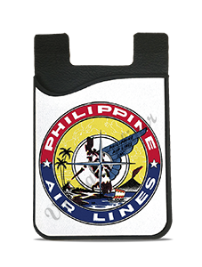 Philippine Airlines 1950's Bag Sticker Card Caddy