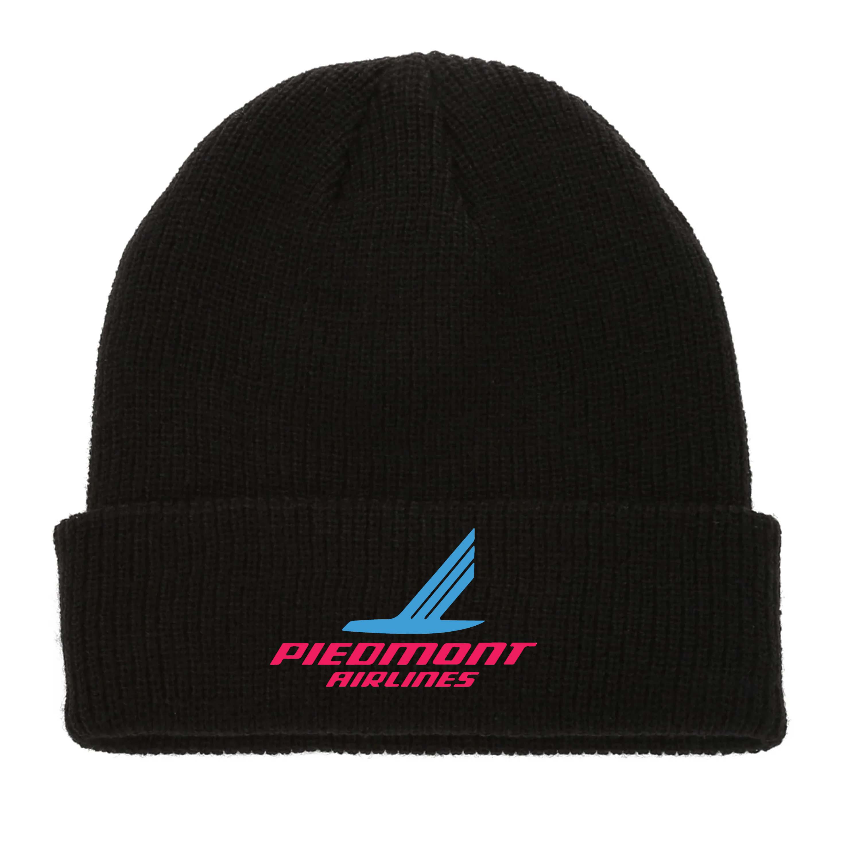 Piedmont Logo Knit Acrylic Beanies