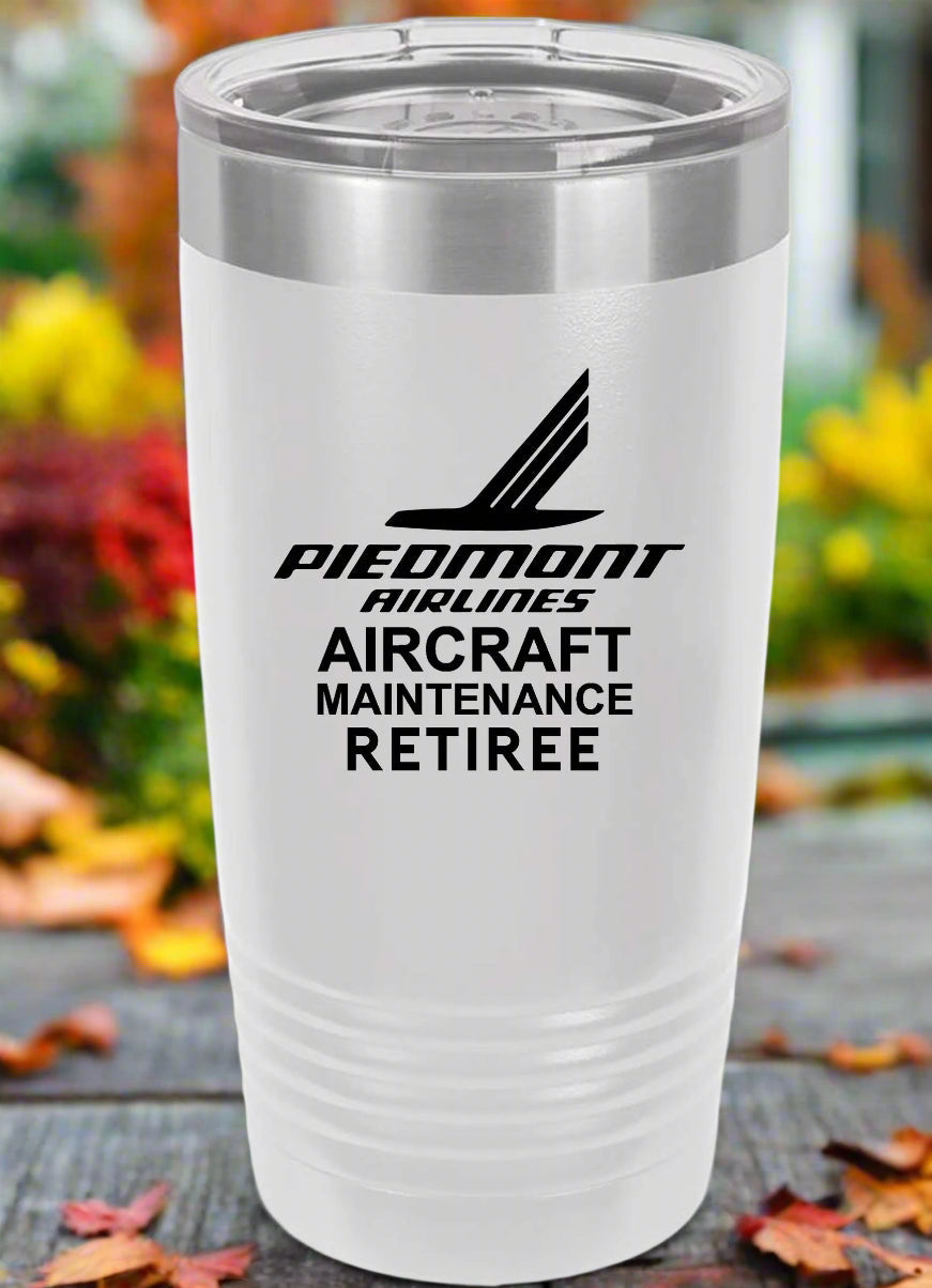 RETIREE Piedmont Aircraft Maintenance Tumbler