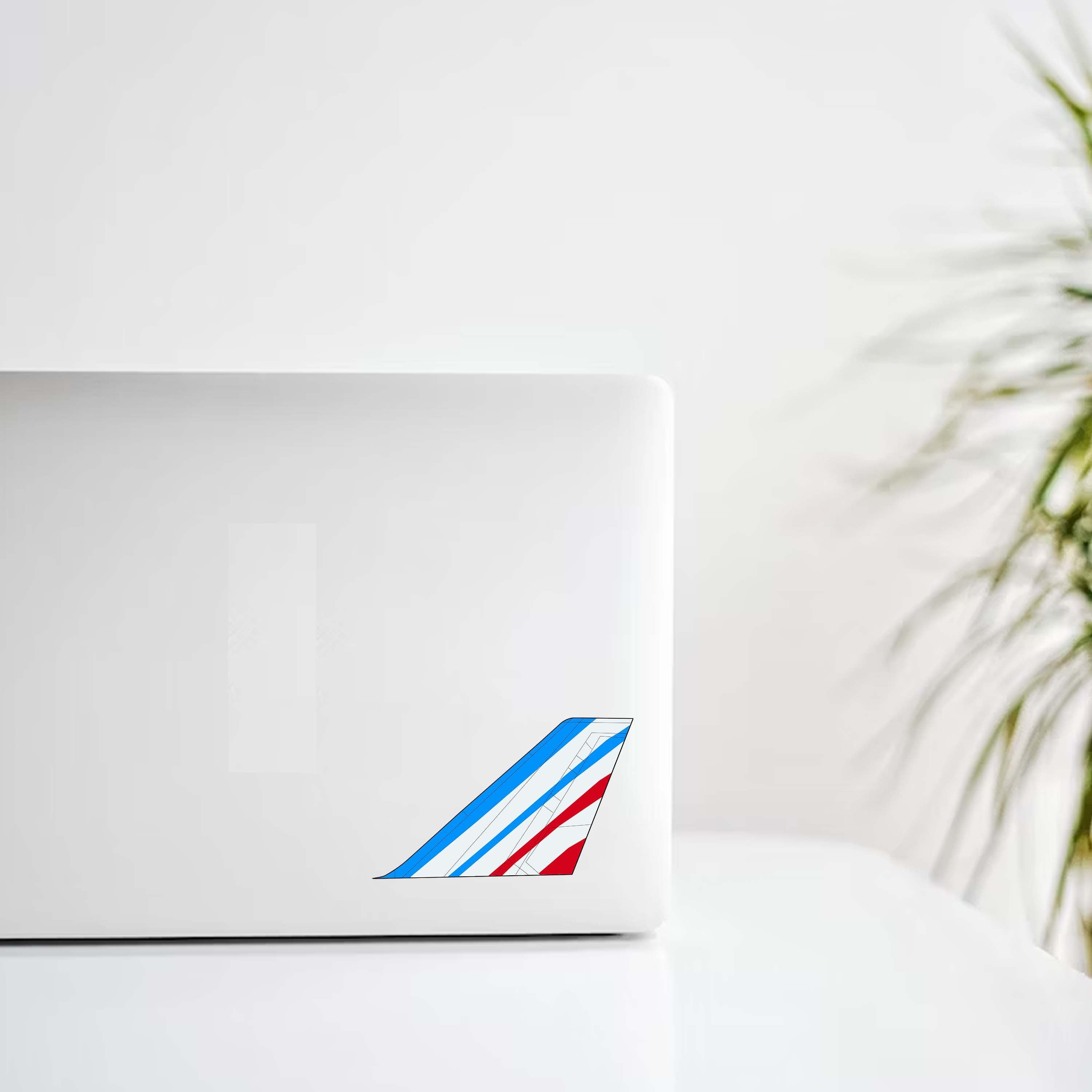 Piedmont Airlines Tail Decal Stickers