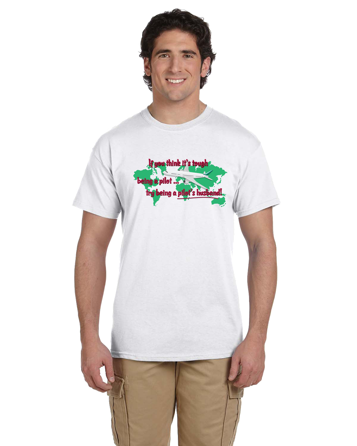 Pilot Husband's T-shirt