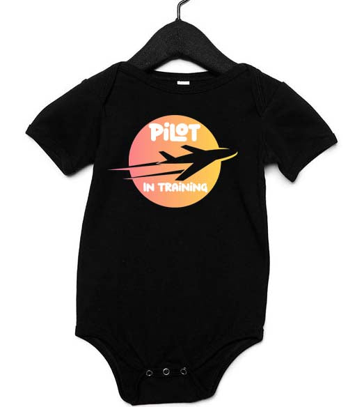 Pilot In Training Infant Onesie