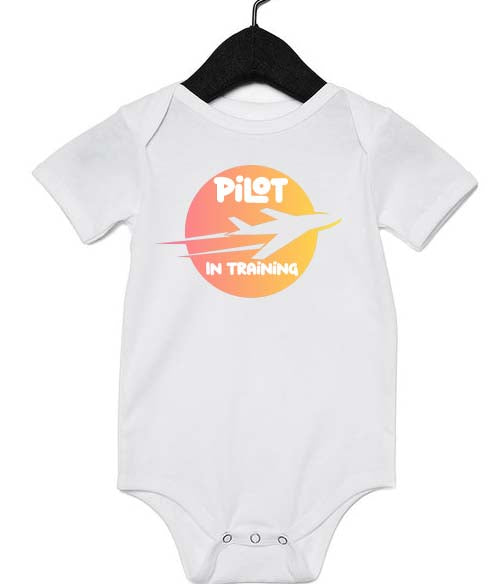 Pilot In Training Infant Onesie