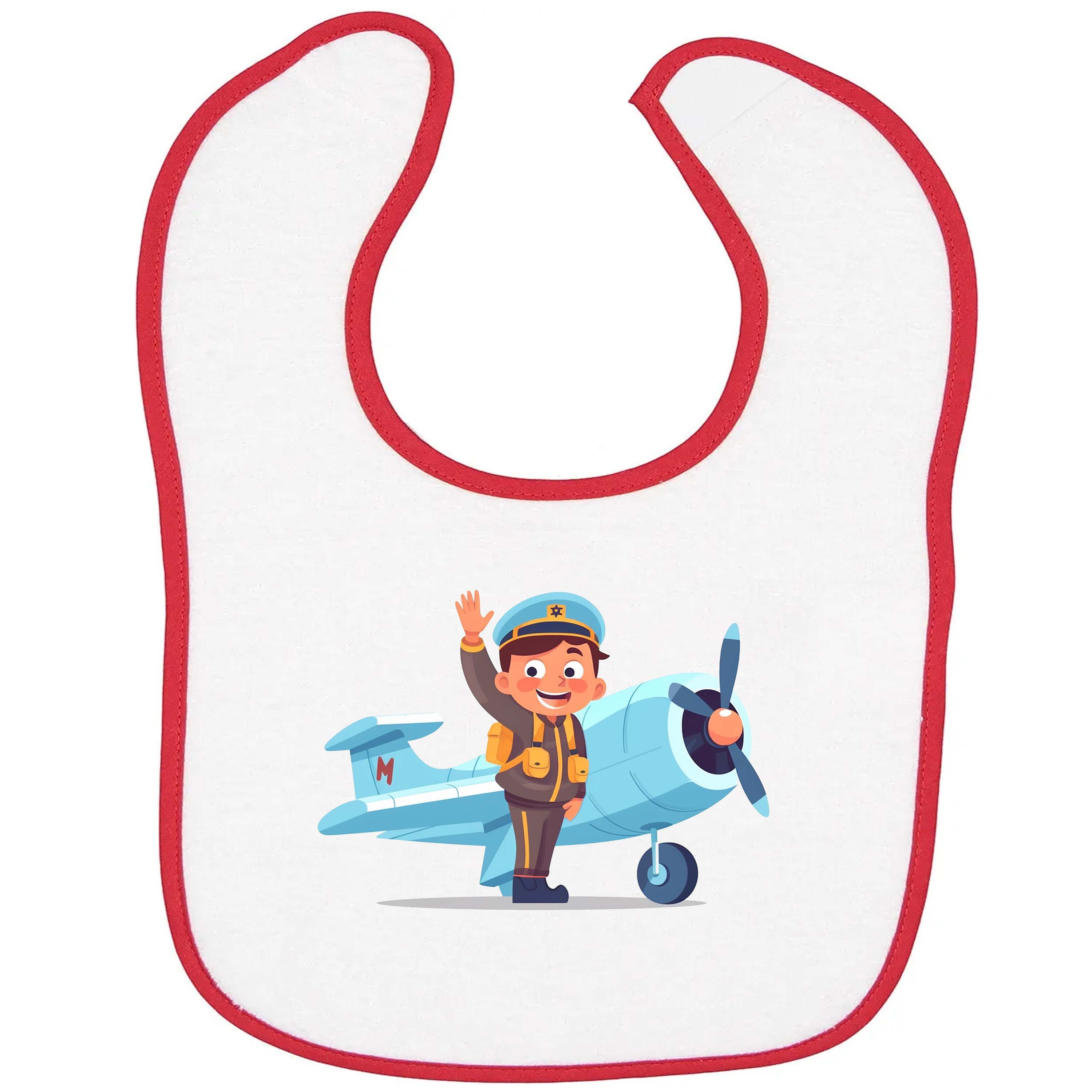 Pilot Kid Baby Bib