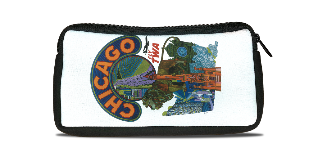 AA San Francisco Travel Poster Bag Sticker Travel Pouch