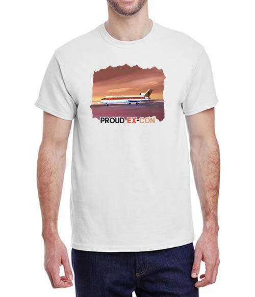 Proud ExCon Continental Airlines T-shirt