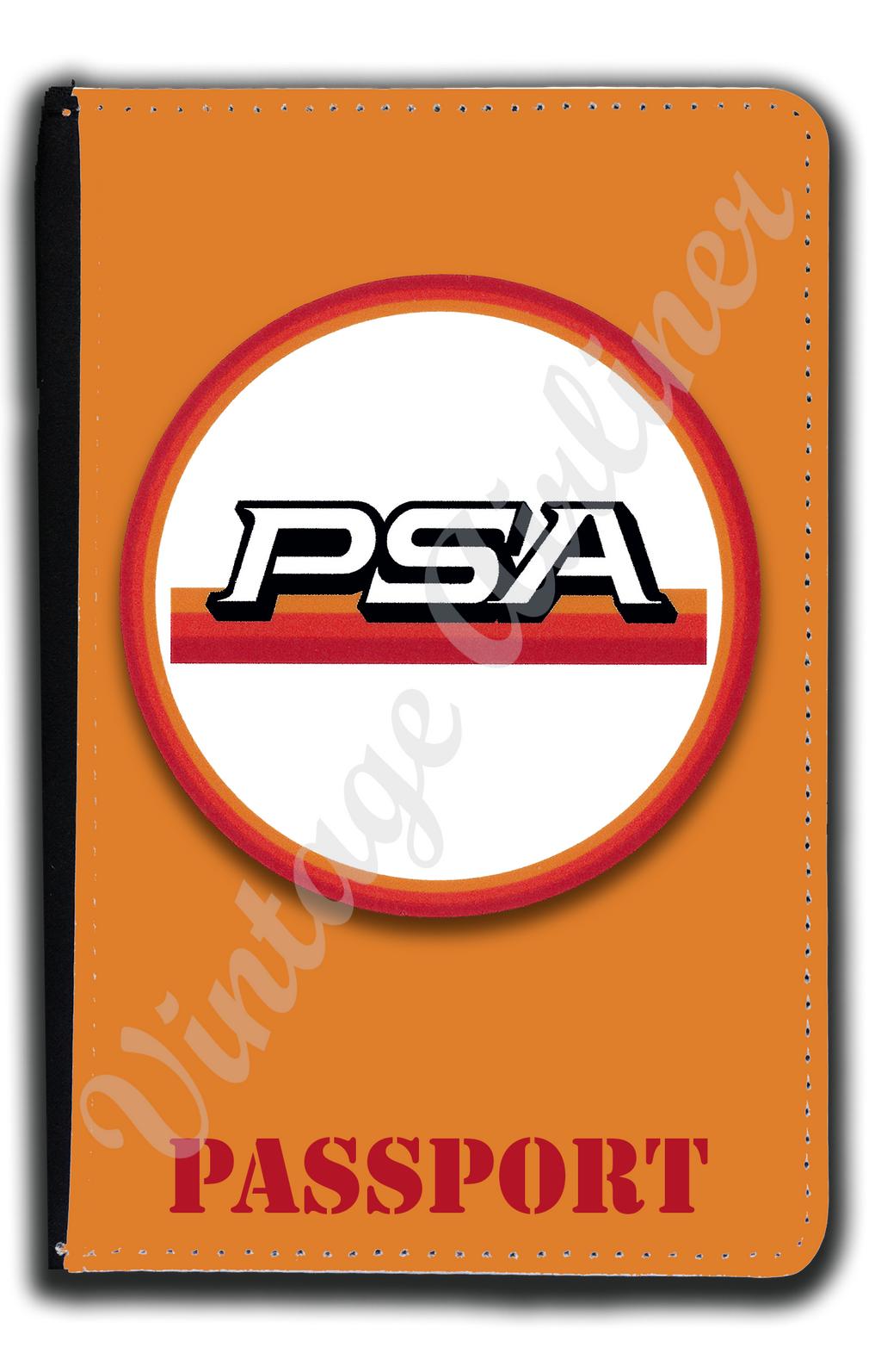 PSA Round Bag Sticker Passport Case