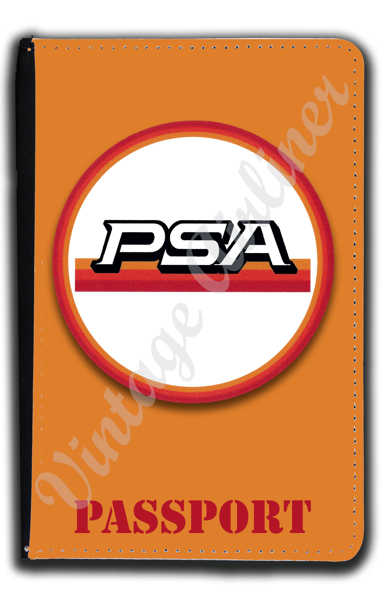 PSA Round Bag Sticker Passport Case