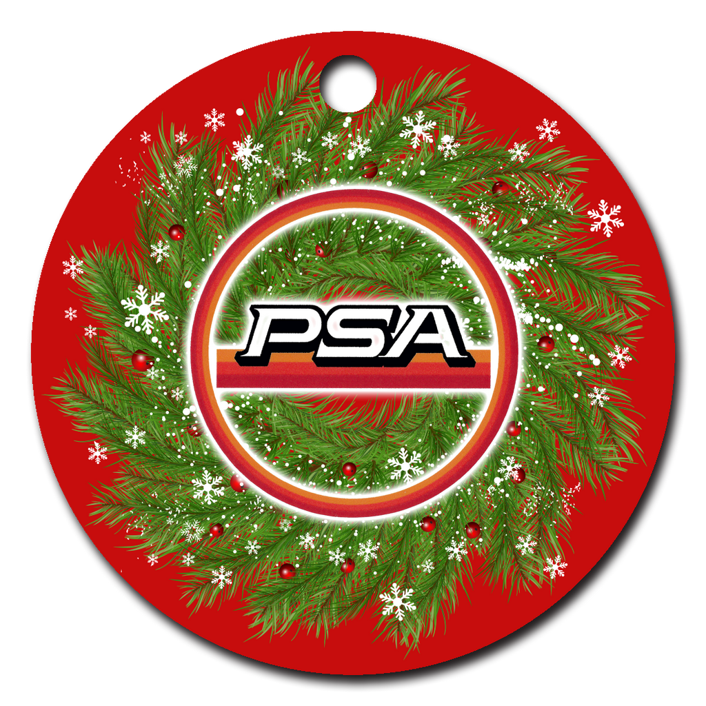 Pacific Southwest Airlines (PSA) Logo Ornaments
