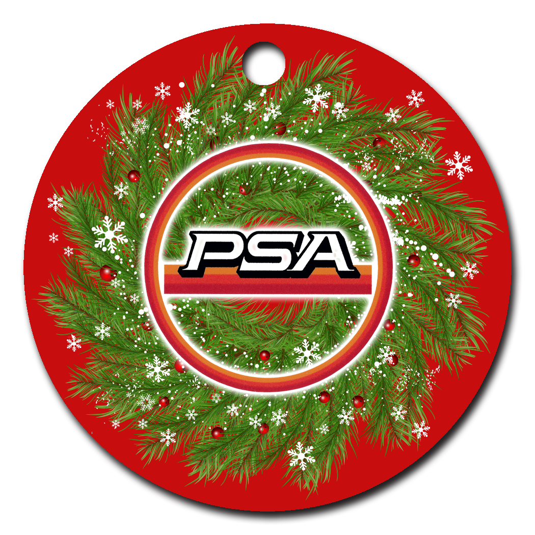 Pacific Southwest Airlines (PSA) Logo Ornaments