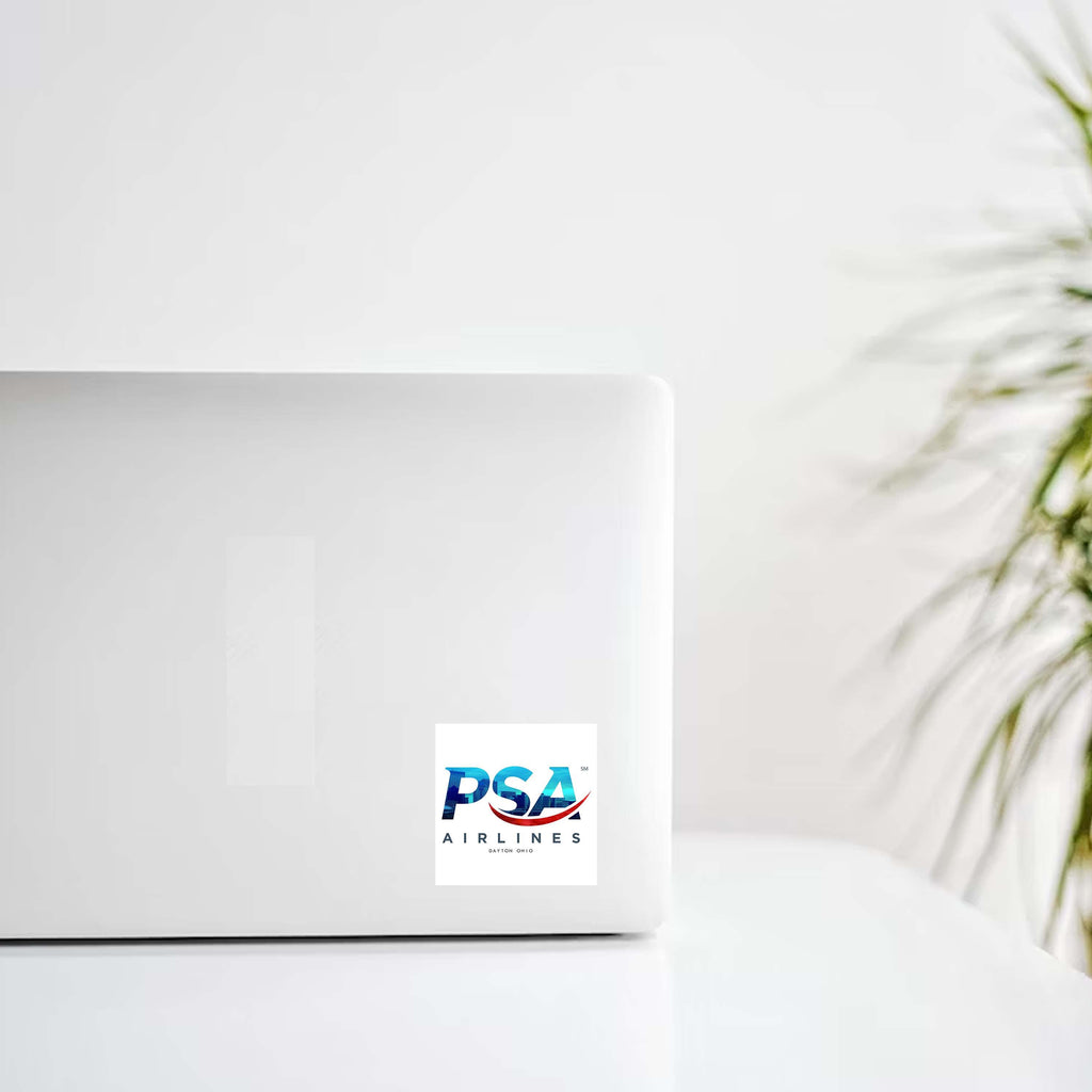PSA Airlines City View Logo Decal Stickers
