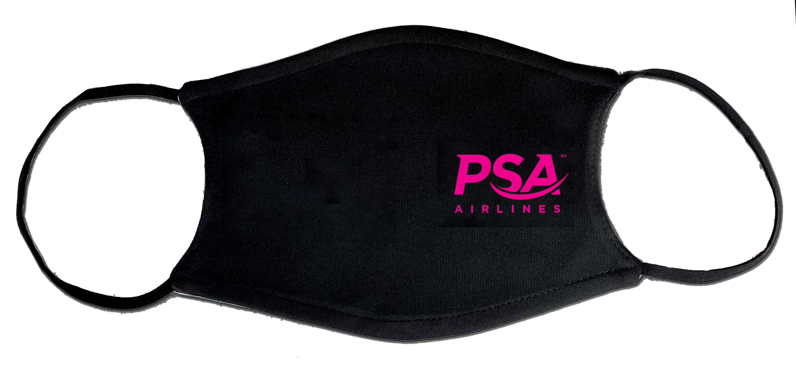 PSA Airlines Pink Logo Face Mask