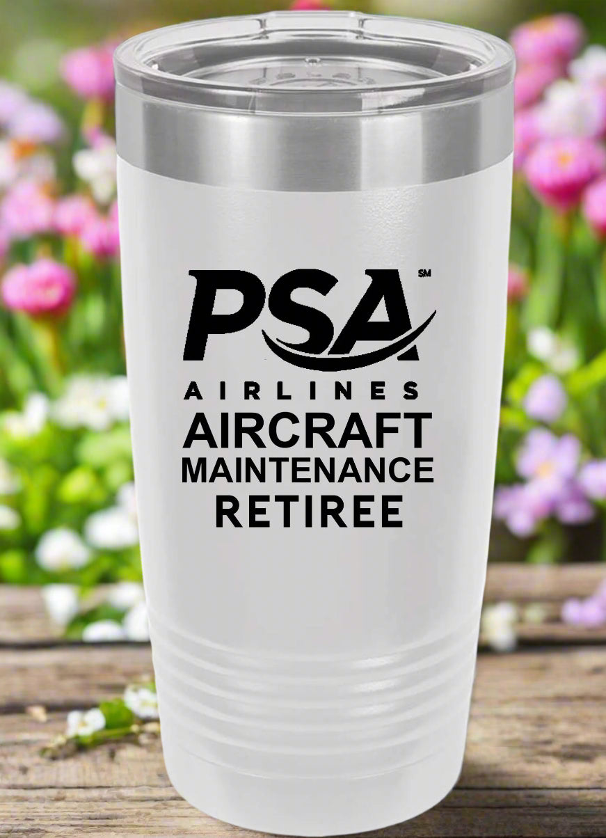 RETIREE PSA Aircraft Maintenance Tumbler