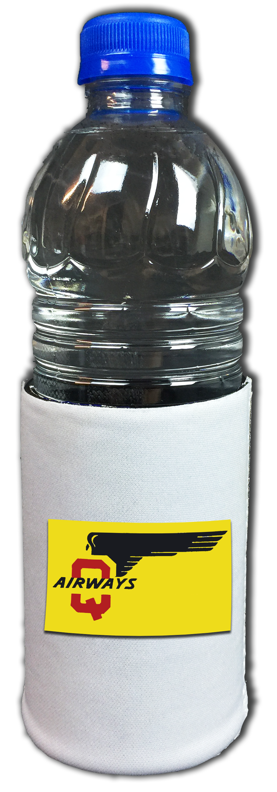 Q Airways Logo Bag Sticker Beverage Wrap