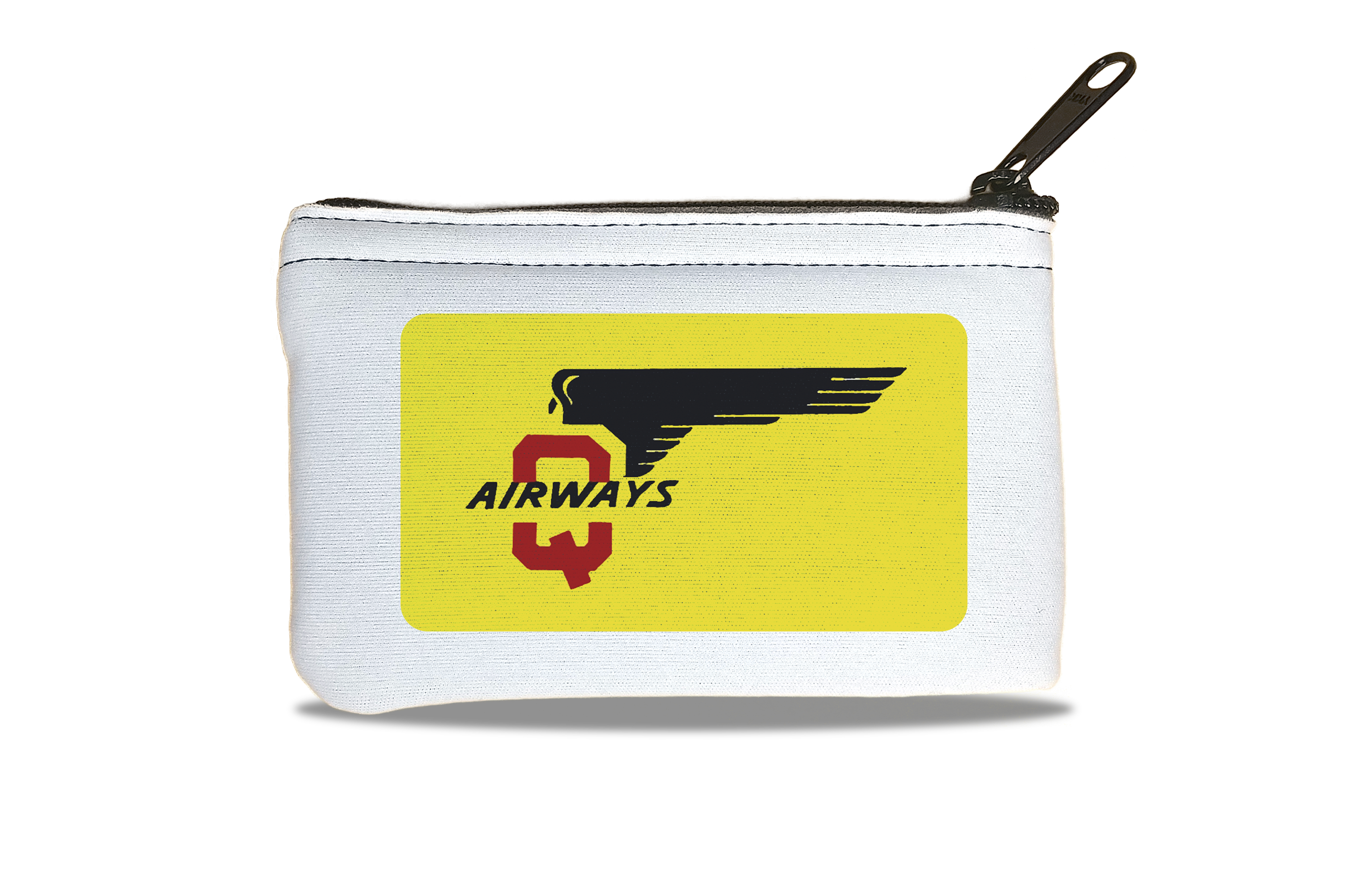 Q Airways Logo Bag Sticker Rectangular Coin Purse