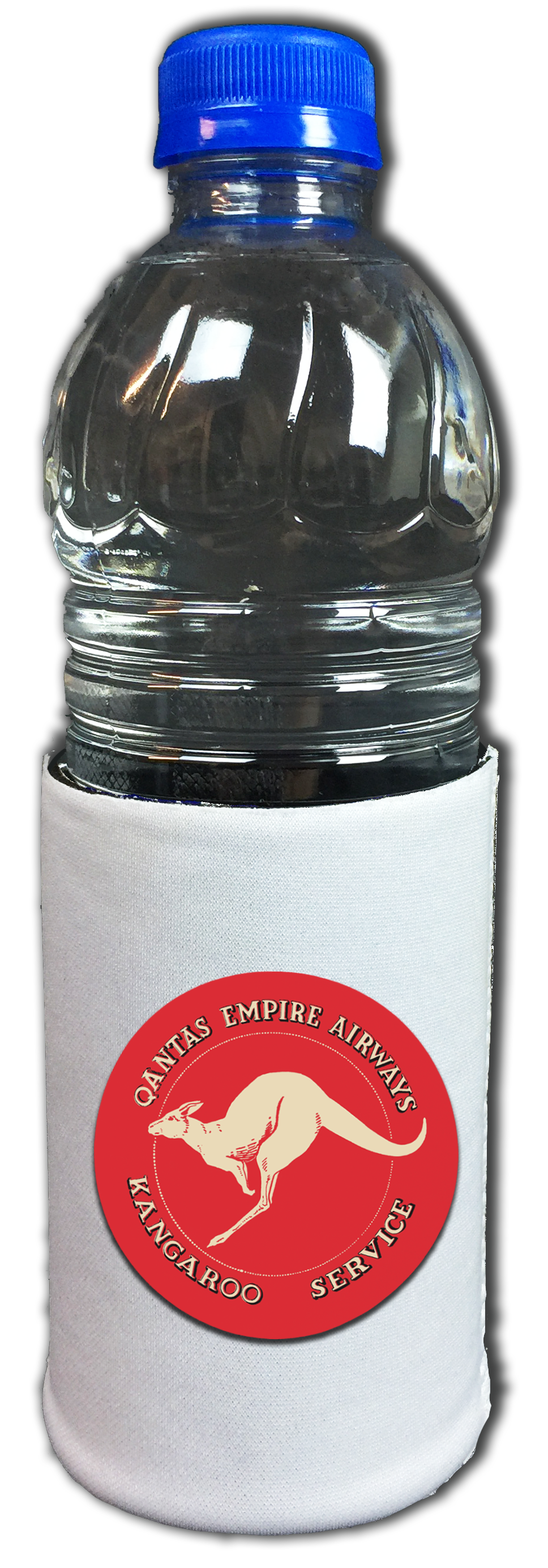 QANTAS Empire Airways 1940's Vintage Bag Sticker Beverage Wrap