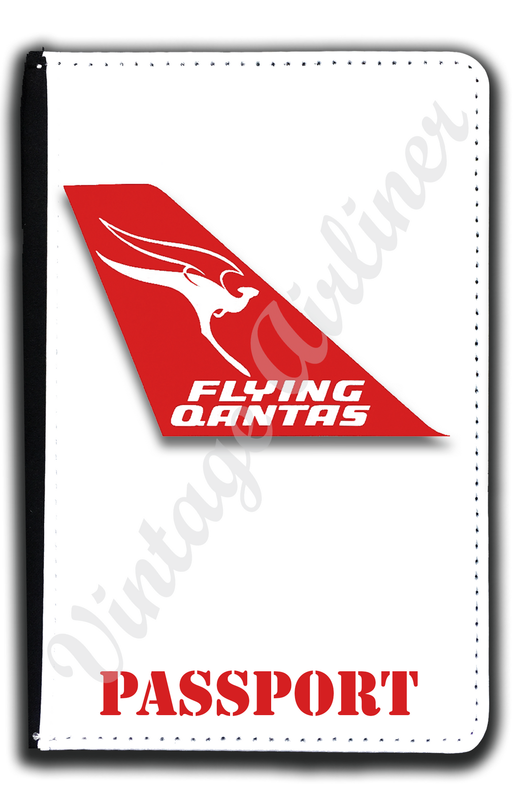 QANTAS Tail Passport Case
