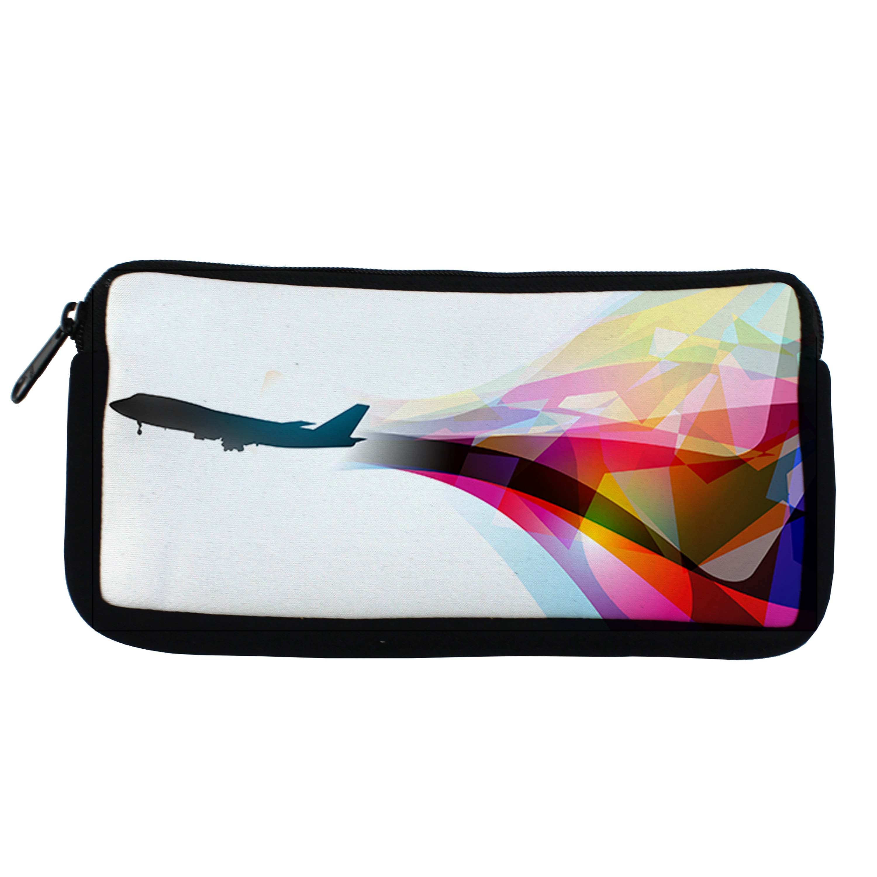 Rainbow Contrail Travel Pouch
