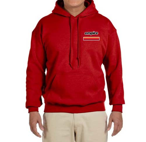 Empire Airlines Logo Hooded Sweatshirt Embroidered