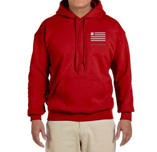 US Airways Logo Hooded Sweatshirt Embroidered