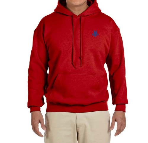 American Airlines 1940's AA Logo Hooded Sweatshirt Embroidered