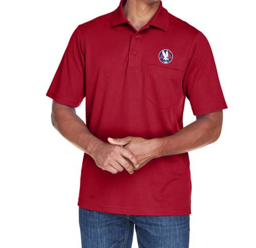 1930's AA Logo Men's Wicking Pocket Polo