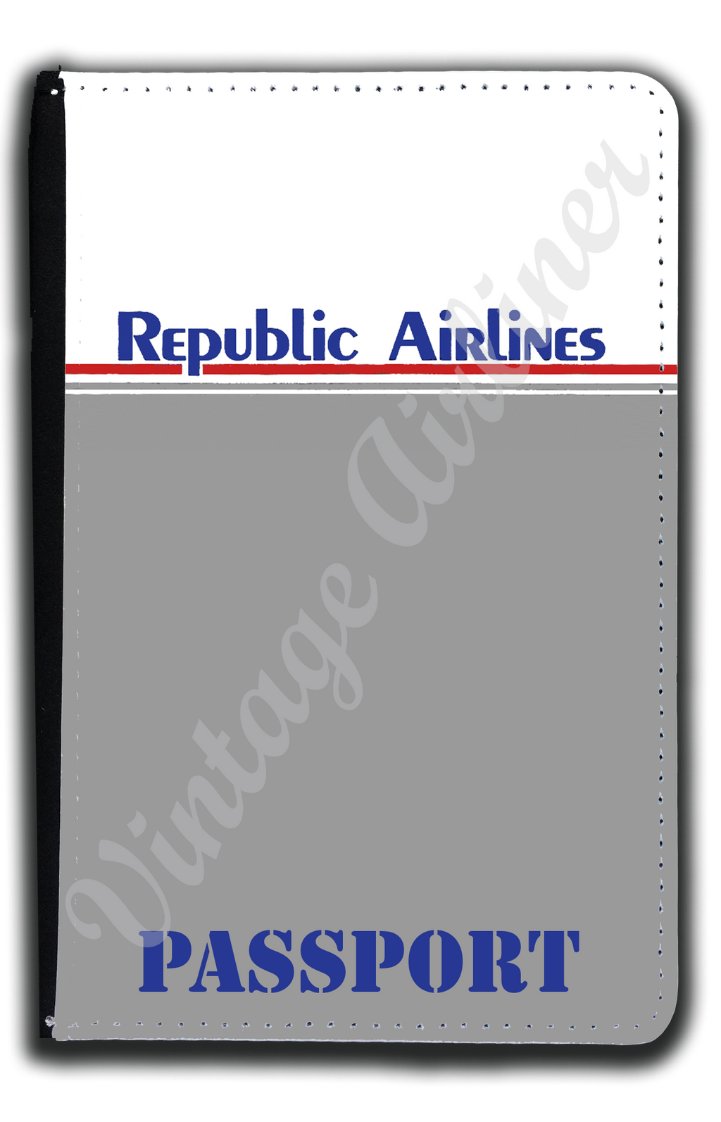 Republic Airlines Logo Passport Case