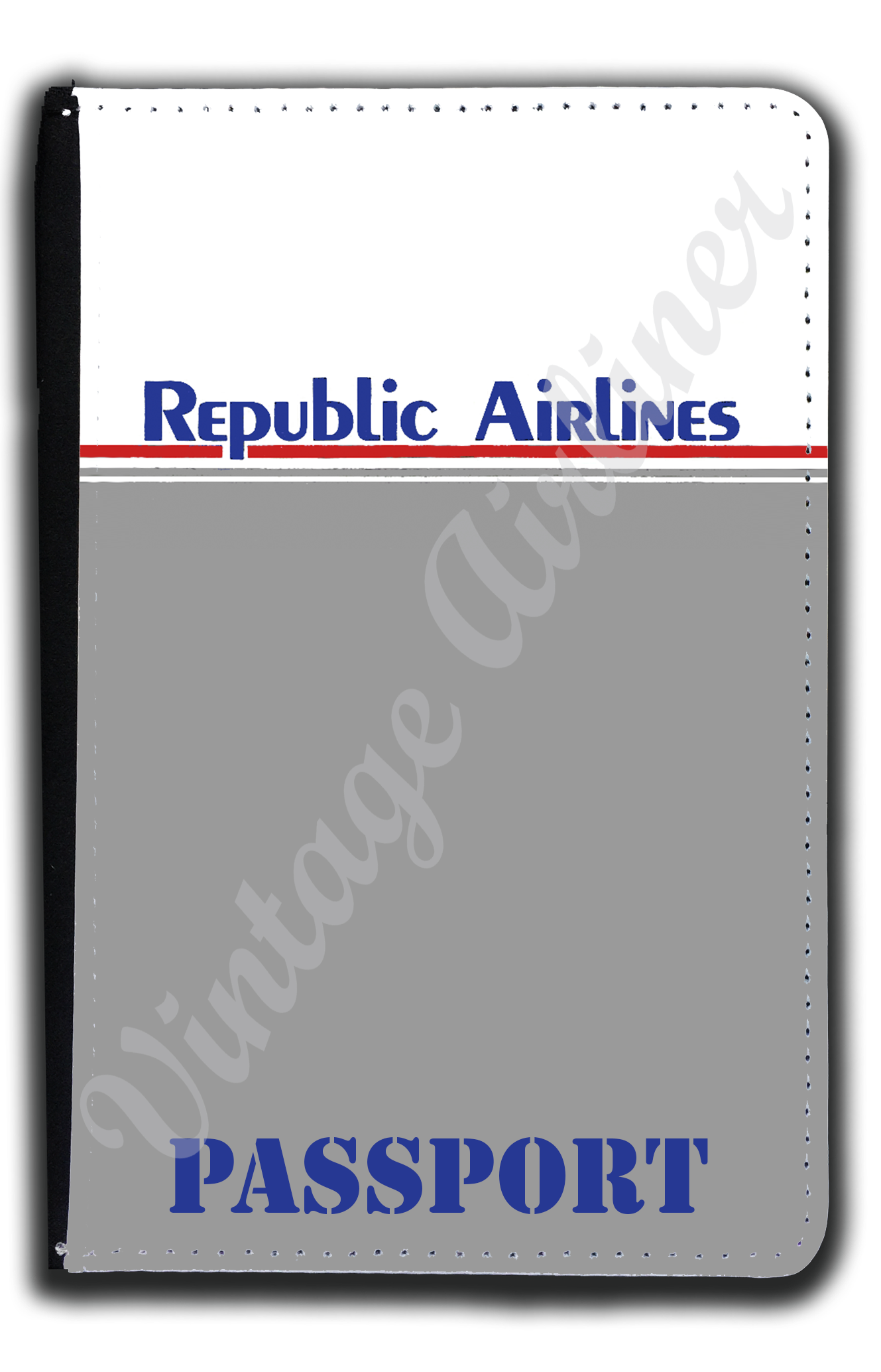 Republic Airlines Logo Passport Case