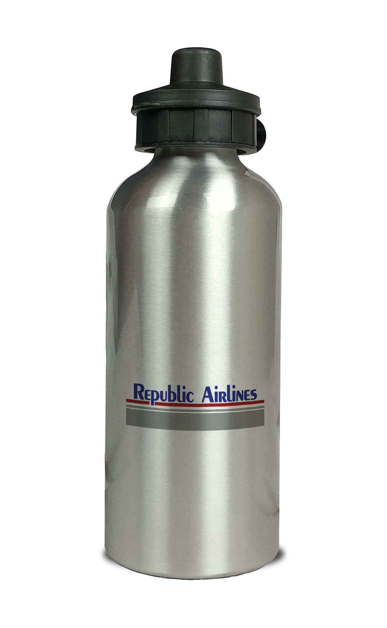 Republic Airlines Logo Aluminum Water Bottle