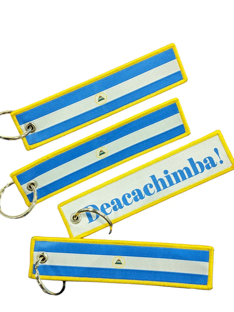 Nicaraguan Flag Luggage Tag