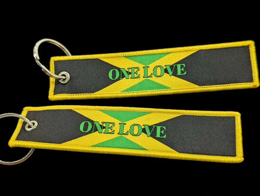 ONE LOVE Jamaican Flag