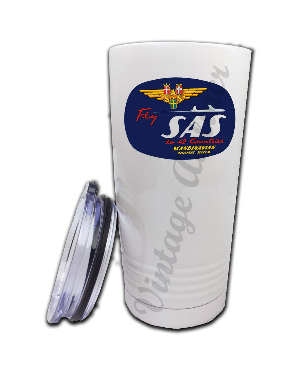 SAS Airlines 1950's Sticker Tumbler
